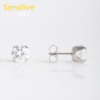 Sensitive Plus Tiffany Zirconia 7mm Acero