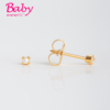 Baby System75 Tiffany Perla 2mm Bañado en Oro